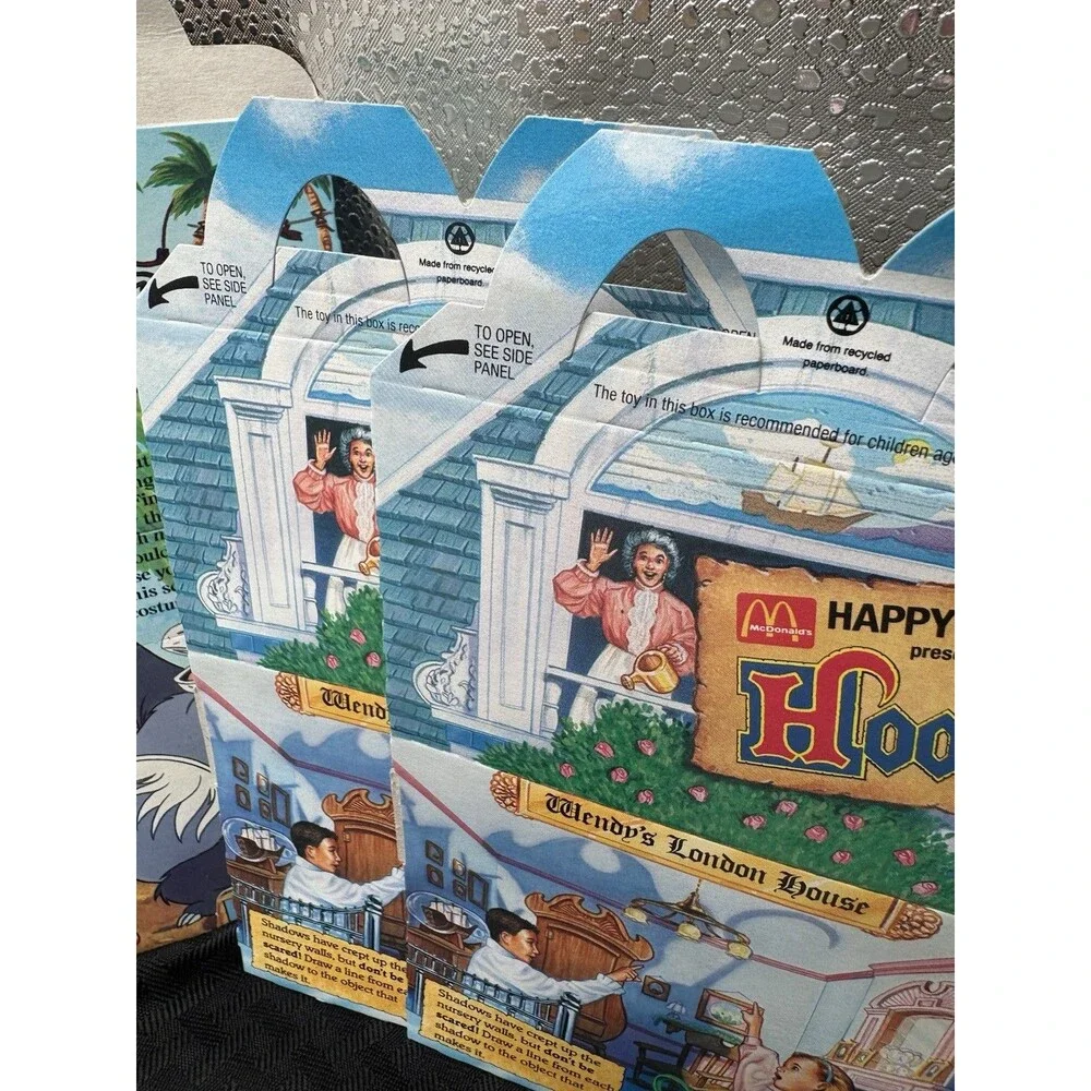 Set Of 23 McDonald’s Happy Meal Boxes. Never Used! Various Characters!